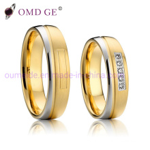 Excellent Jewelry Brass Couple Ring Sets for Wedding